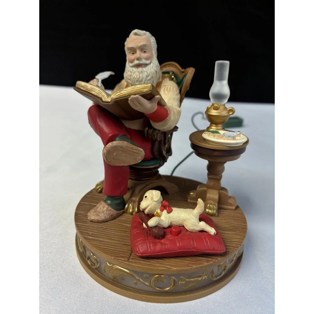 Hallmark Keepsake Magic Cord Checking It Twice Ornament 2011 Santa QX8929